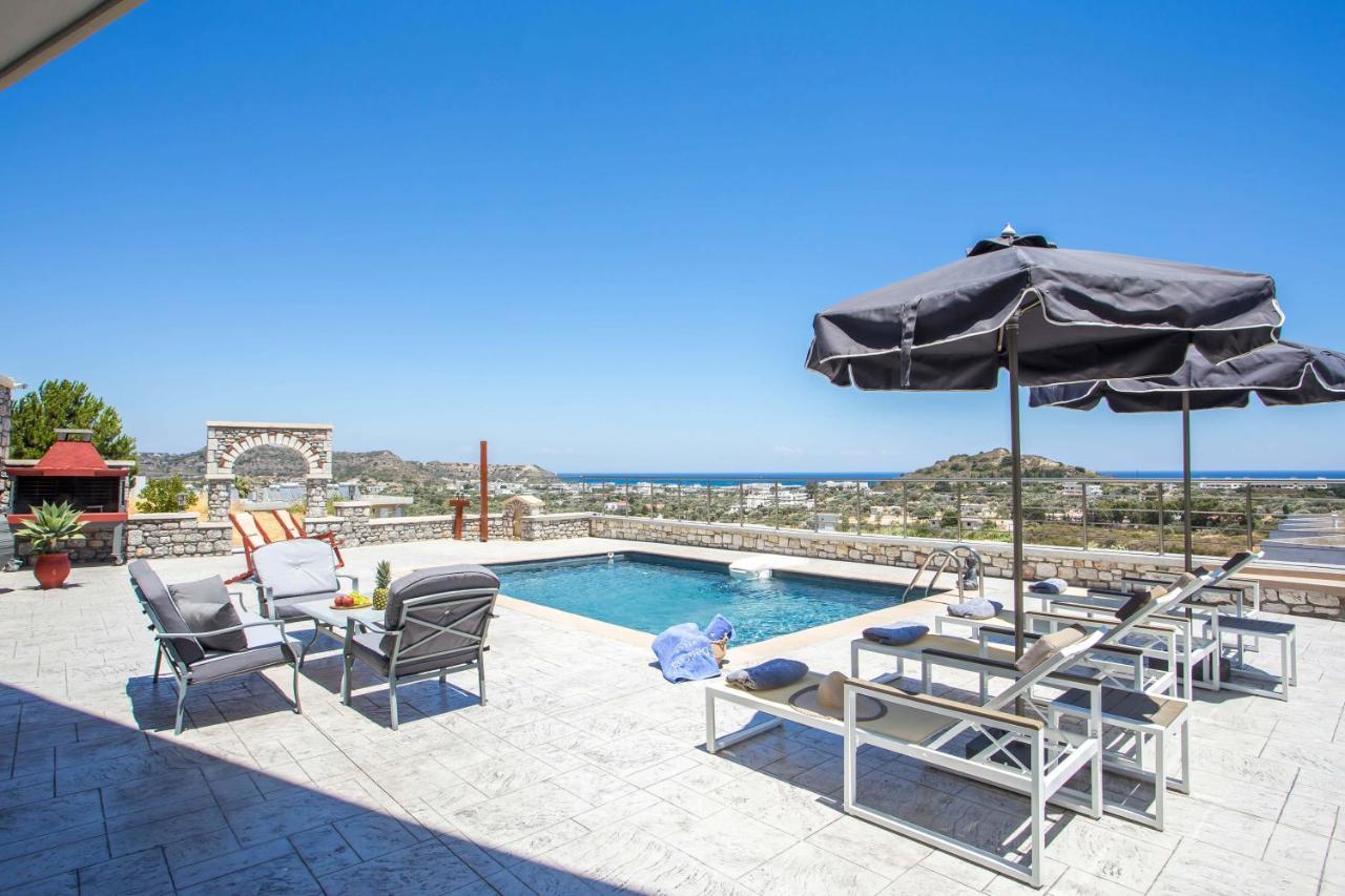 Des & Coo Luxury Villa With Private Pool Faliraki Exterior photo