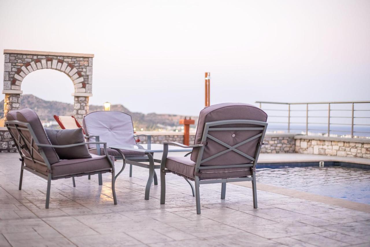 Des & Coo Luxury Villa With Private Pool Faliraki Exterior photo