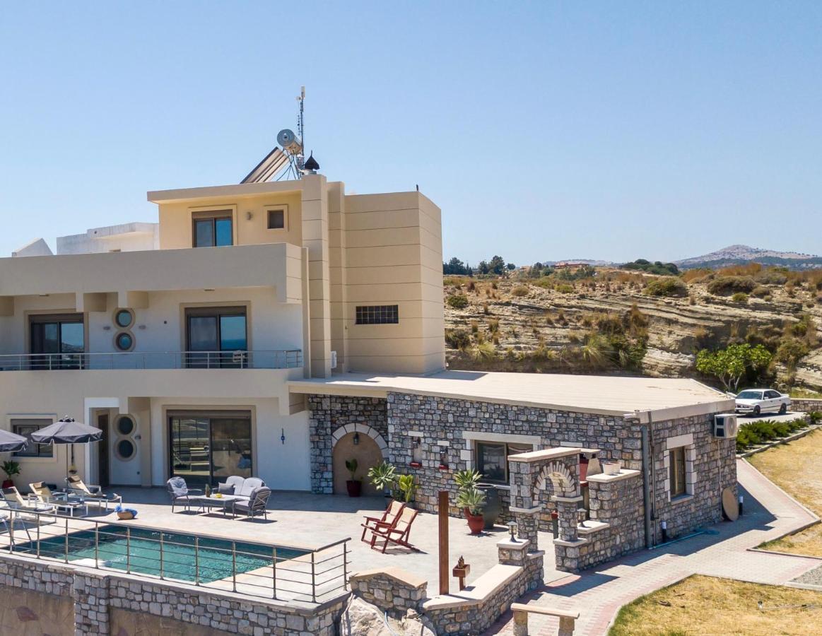 Des & Coo Luxury Villa With Private Pool Faliraki Exterior photo